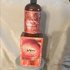 WEN Pomegranate and Summer Honey Peach Set